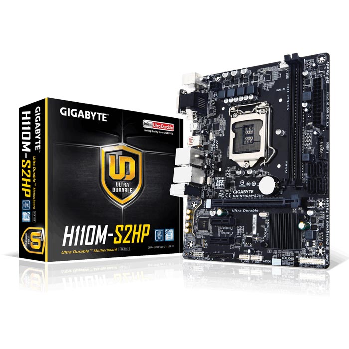 GIGABYTE GA-H110M-S2HP Motherboard